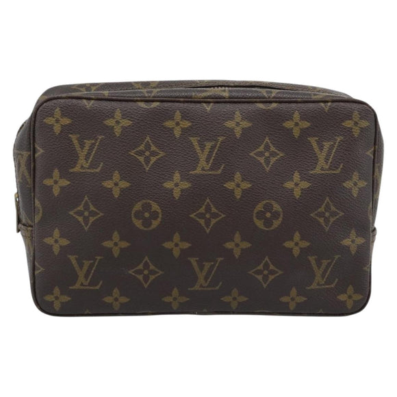 LOUIS VUITTON Monogram Trousse Toilette 23 Clutch Bag M47524 LV Auth 196267