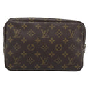 LOUIS VUITTON Monogram Trousse Toilette 23 Clutch Bag M47524 LV Auth 196267-2