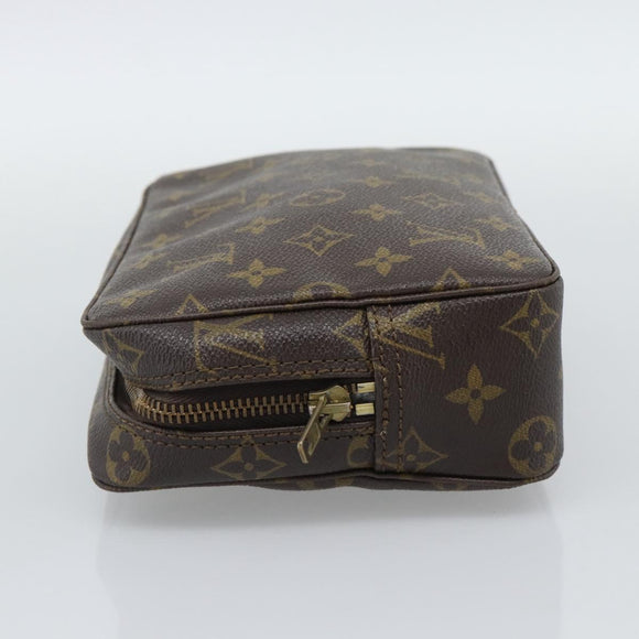 LOUIS VUITTON Monogram Trousse Toilette 23 Clutch Bag M47524 LV Auth 196267