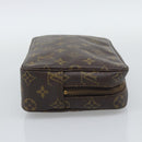 LOUIS VUITTON Monogram Trousse Toilette 23 Clutch Bag M47524 LV Auth 196267-4