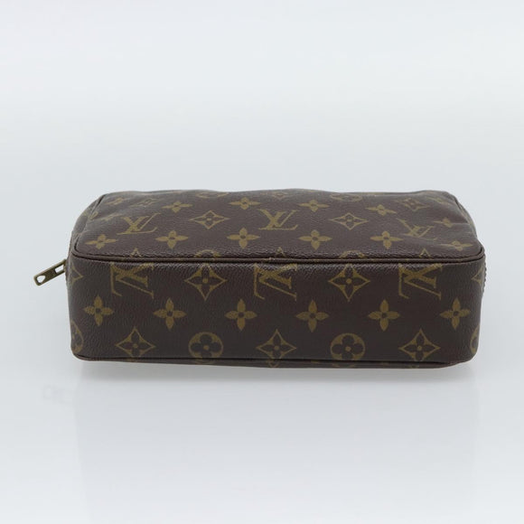 LOUIS VUITTON Monogram Trousse Toilette 23 Clutch Bag M47524 LV Auth 196267
