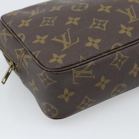 LOUIS VUITTON Monogram Trousse Toilette 23 Clutch Bag M47524 LV Auth 196267