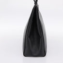 Salvatore Ferragamo Vala Tote Bag Leather Black Gold Auth 196268-3