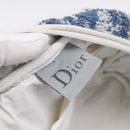 Christian Dior Trotter Canvas Hand Bag pile Blue Auth 196270A-11