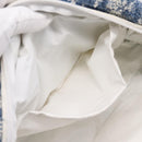 Christian Dior Trotter Canvas Hand Bag pile Blue Auth 196270A-20