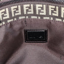 FENDI Zucchino Canvas Hand Bag Brown Auth 196271A-17