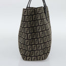 FENDI Zucchino Canvas Hand Bag Brown Auth 196271A-3