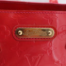 LOUIS VUITTON Monogram Vernis Wilshire PM Bag Rose Pop M93643 LV Auth 196272-19