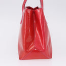 LOUIS VUITTON Monogram Vernis Wilshire PM Bag Rose Pop M93643 LV Auth 196272-4