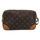 LOUIS VUITTON Monogram Marly Dragonne GM Clutch Bag M51825 LV Auth 196273-2