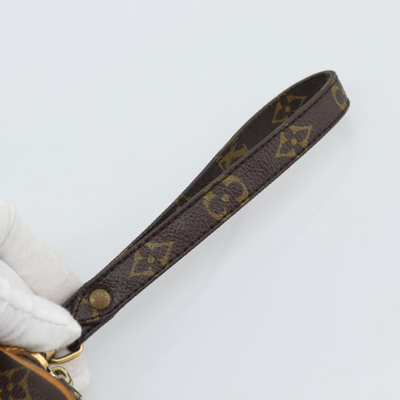 LOUIS VUITTON Monogram Marly Dragonne GM Clutch Bag M51825 LV Auth 196273