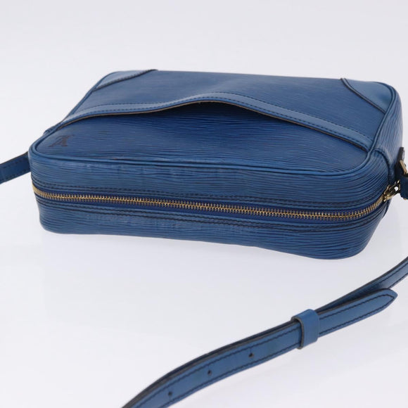 LOUIS VUITTON Epi Trocadero 27 Shoulder Bag Blue M52315 LV Auth 196274A
