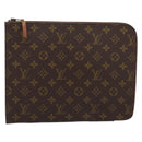 LOUIS VUITTON Monogram Posh Documents Briefcase M53457 LV Auth 196281-13
