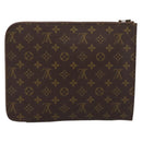 LOUIS VUITTON Monogram Posh Documents Briefcase M53457 LV Auth 196281-2