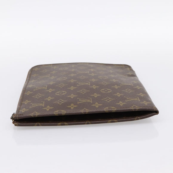 LOUIS VUITTON Monogram Posh Documents Briefcase M53457 LV Auth 196281
