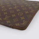 LOUIS VUITTON Monogram Posh Documents Briefcase M53457 LV Auth 196281-7