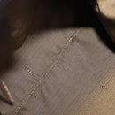 FENDI Zucca Canvas Shoulder Bag Brown Black Auth 196283-16