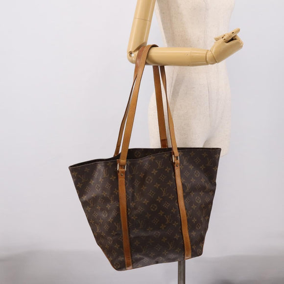 LOUIS VUITTON Monogram sack shopping pouch Pouch LV Auth 196284A