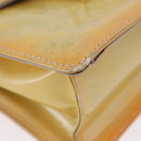 LOUIS VUITTON Monogram Vernis Spring Street Hand Bag Gris M91029 LV Auth 196286-16