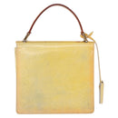 LOUIS VUITTON Monogram Vernis Spring Street Hand Bag Gris M91029 LV Auth 196286-2