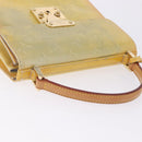 LOUIS VUITTON Monogram Vernis Spring Street Hand Bag Gris M91029 LV Auth 196286-14