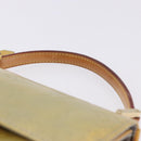 LOUIS VUITTON Monogram Vernis Spring Street Hand Bag Gris M91029 LV Auth 196286-15