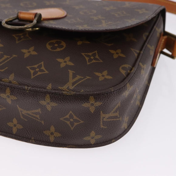 LOUIS VUITTON Monogram Saint Cloud GM Shoulder Bag M51242 LV Auth 196289