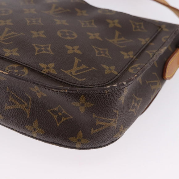 LOUIS VUITTON Monogram Saint Cloud GM Shoulder Bag M51242 LV Auth 196289