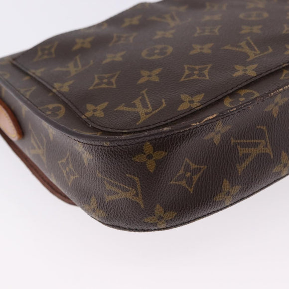 LOUIS VUITTON Monogram Saint Cloud GM Shoulder Bag M51242 LV Auth 196289