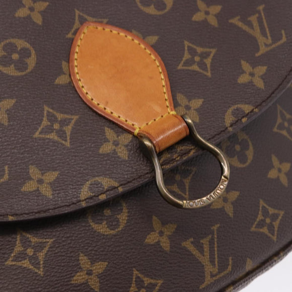 LOUIS VUITTON Monogram Saint Cloud GM Shoulder Bag M51242 LV Auth 196289