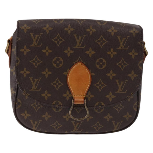 LOUIS VUITTON Monogram Saint Cloud GM Shoulder Bag M51242 LV Auth 196289