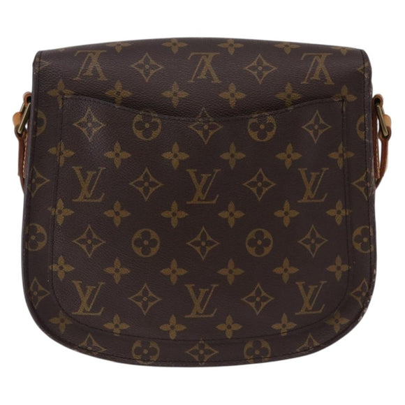 LOUIS VUITTON Monogram Saint Cloud GM Shoulder Bag M51242 LV Auth 196289