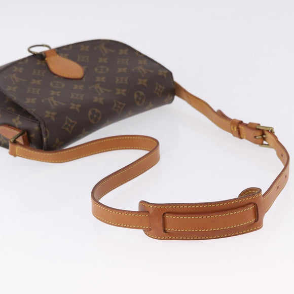 LOUIS VUITTON Monogram Saint Cloud GM Shoulder Bag M51242 LV Auth 196289