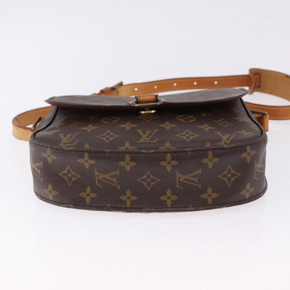 LOUIS VUITTON Monogram Saint Cloud GM Shoulder Bag M51242 LV Auth 196289
