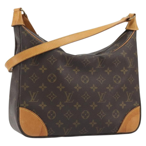 LOUIS VUITTON Monogram Boulogne 30 Shoulder Bag M51265 LV Auth 196291A