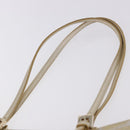 FENDI Zucca Canvas Tote Bag Gold Auth 196293A-8