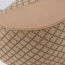 GUCCI GG Canvas Diamante Charlotte Shoulder Bag Beige Gold 203504 Auth 196294-11