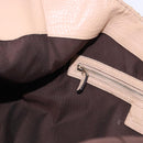 GUCCI GG Canvas Diamante Charlotte Shoulder Bag Beige Gold 203504 Auth 196294-20