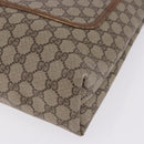 GUCCI GG Supreme Web Sherry Line Tote Bag PVC Beige 39 02 003 Auth 196297-10