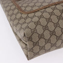 GUCCI GG Supreme Web Sherry Line Tote Bag PVC Beige 39 02 003 Auth 196297-11
