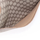 GUCCI GG Supreme Web Sherry Line Tote Bag PVC Beige 39 02 003 Auth 196297-18