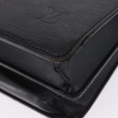 LOUIS VUITTON Epi Serviette Conseiller Business Bag Black M54422 LV Auth 196300-15