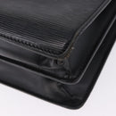 LOUIS VUITTON Epi Serviette Conseiller Business Bag Black M54422 LV Auth 196300-17
