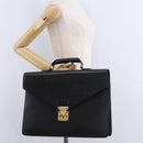 LOUIS VUITTON Epi Serviette Conseiller Business Bag Black M54422 LV Auth 196300-28