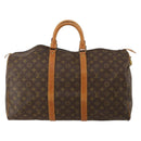 LOUIS VUITTON Monogram Keepall 50 Boston Bag M41426 LV Auth 196301-13