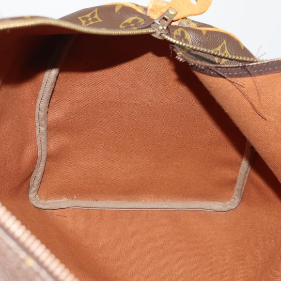 LOUIS VUITTON Monogram Keepall 50 Boston Bag M41426 LV Auth 196301