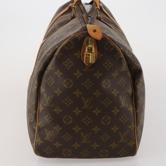 LOUIS VUITTON Monogram Keepall 50 Boston Bag M41426 LV Auth 196301