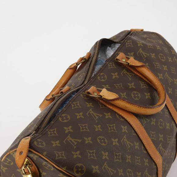 LOUIS VUITTON Monogram Keepall 50 Boston Bag M41426 LV Auth 196301
