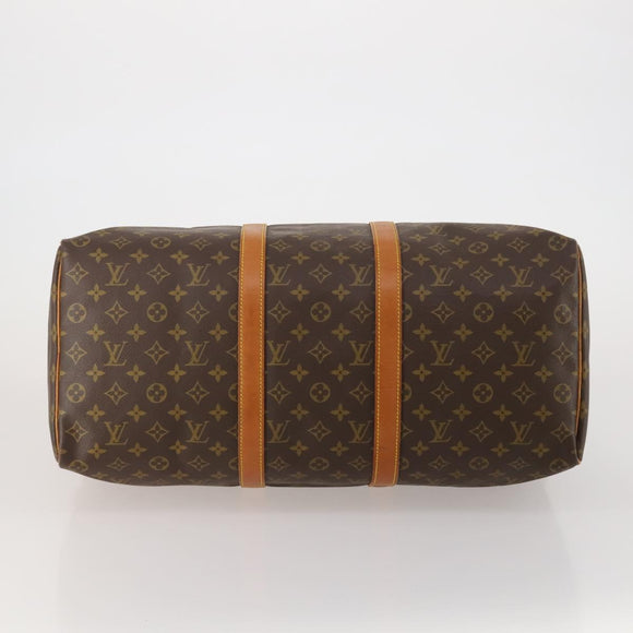 LOUIS VUITTON Monogram Keepall 50 Boston Bag M41426 LV Auth 196301