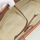 LOEWE Cushion Tote Small Tote Bag Canvas Yellow Auth 196303A-11